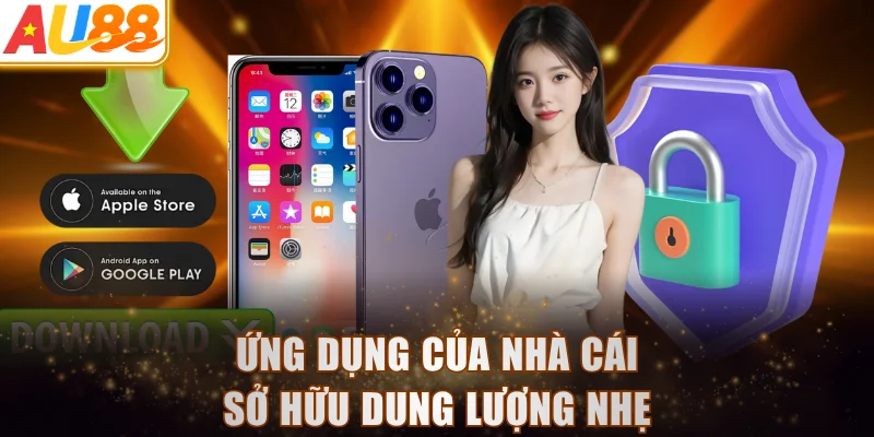 Ứng dụng của nhà cái sở hữu dung lượng nhẹ